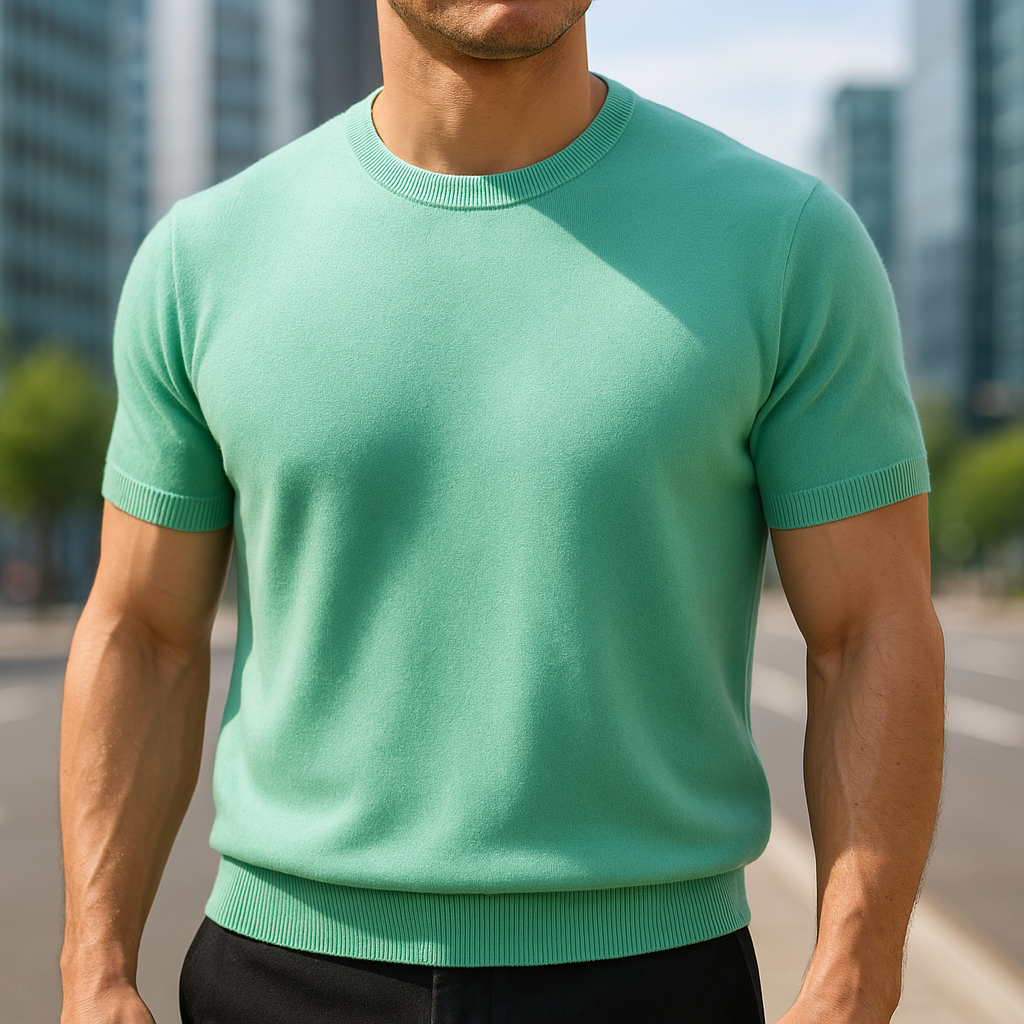 CAELUR | Hochwertiges Kaschmir T-Shirt