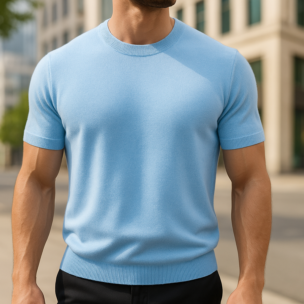 CAELUR | Hochwertiges Kaschmir T-Shirt