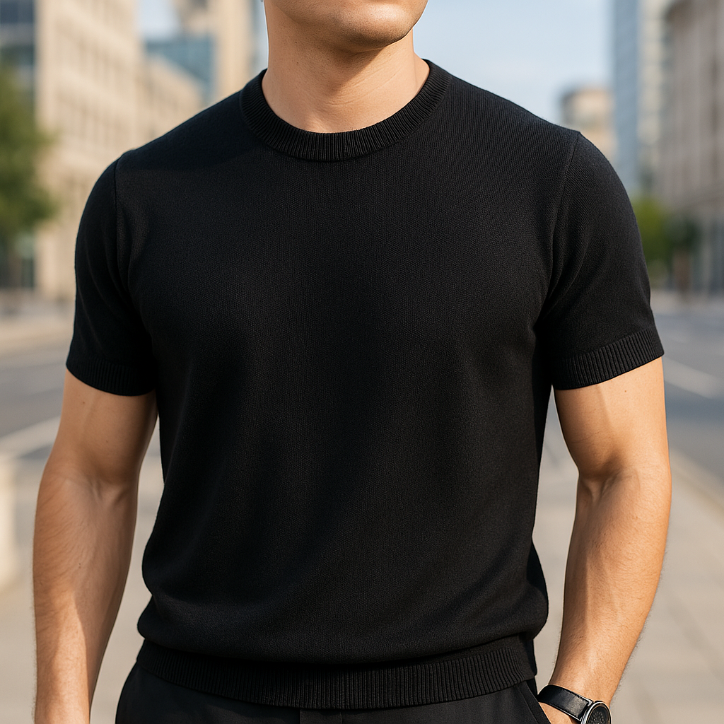 CAELUR | Hochwertiges Kaschmir T-Shirt