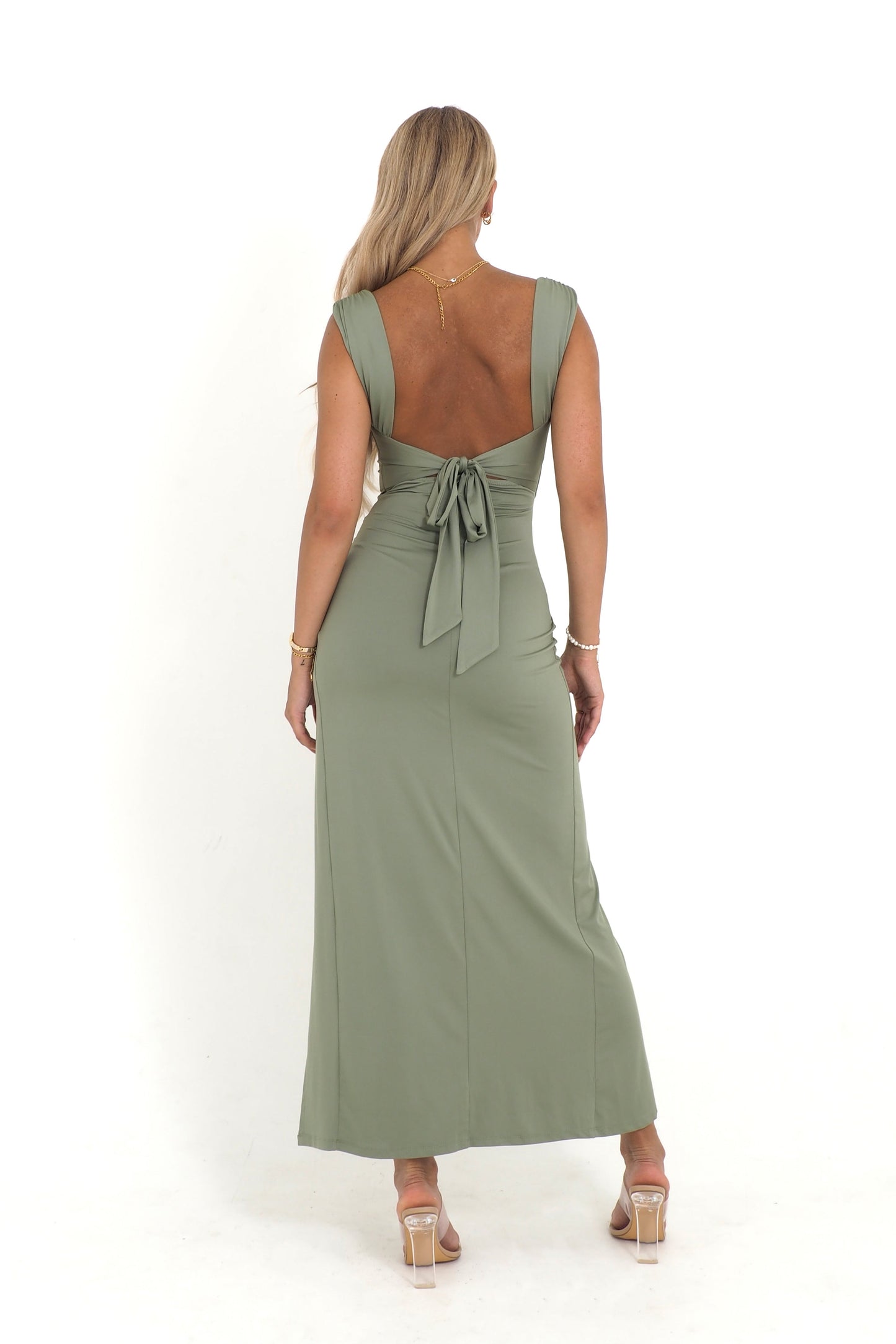 MAELLE | Raffiniertes Midikleid mit Schleifendetail