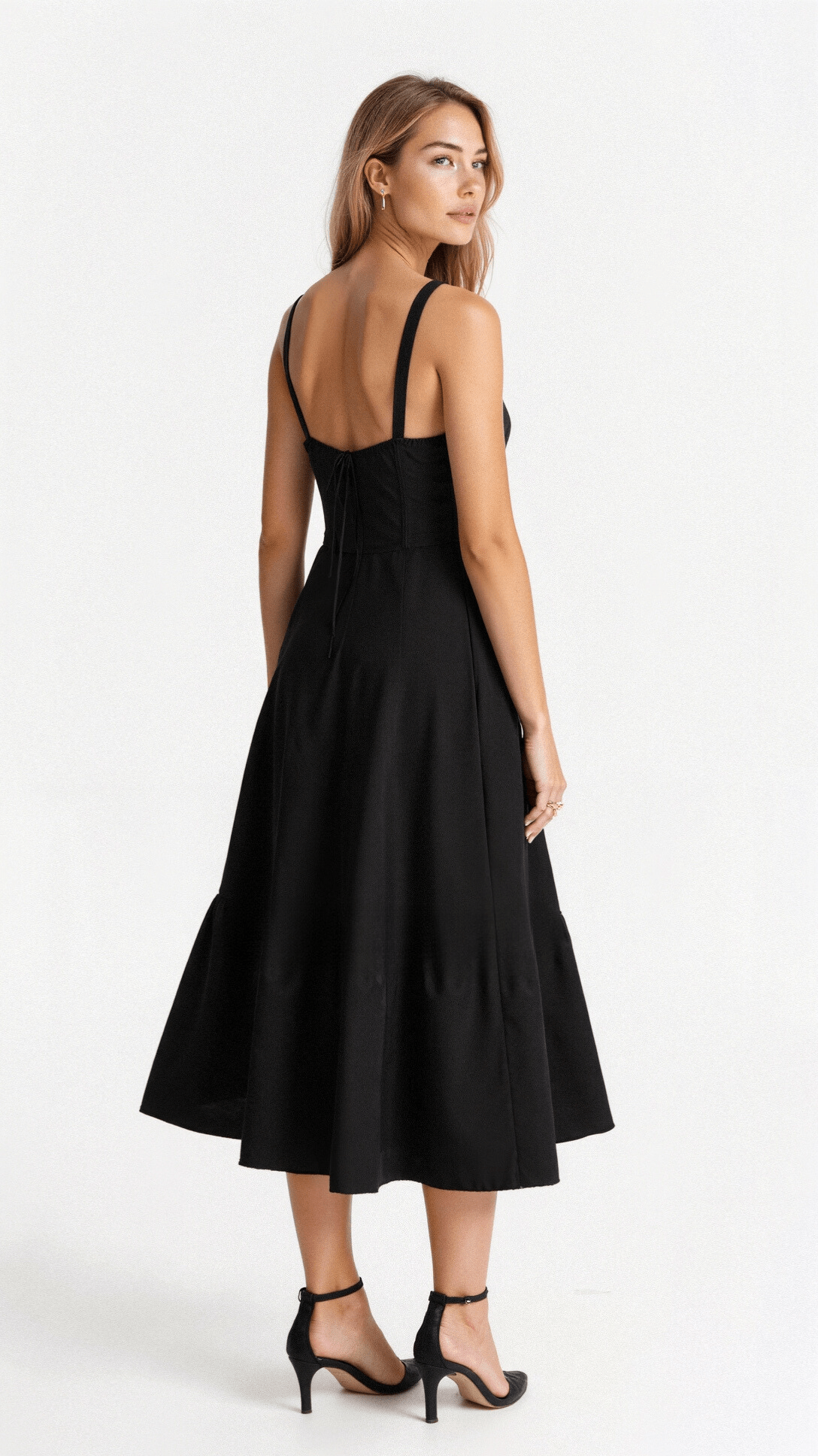 ELVIRA | Figurbetontes Sommerkleid mit Schleifendetail