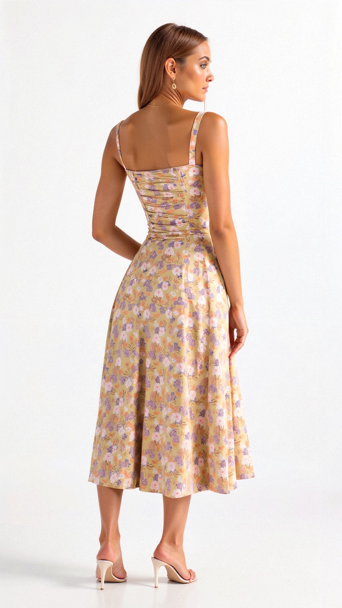 ELVIRA | Figurbetontes Sommerkleid mit Schleifendetail