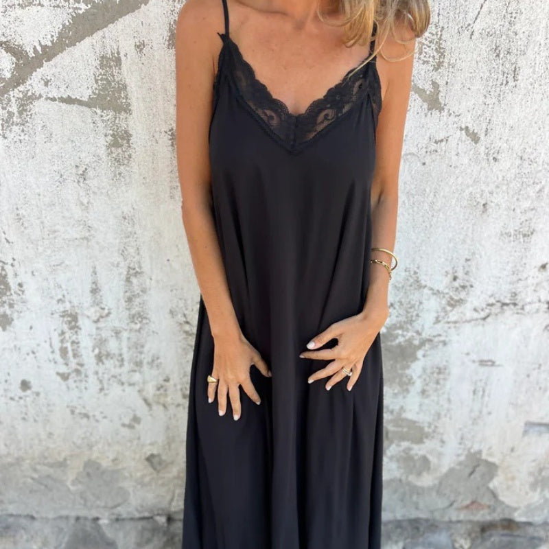 RIA | Elegante V-Ausschnitt-Kleid