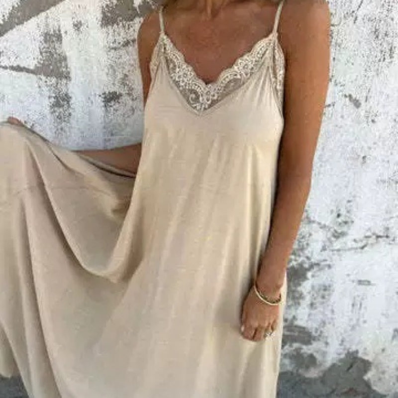 RIA | Elegante V-Ausschnitt-Kleid