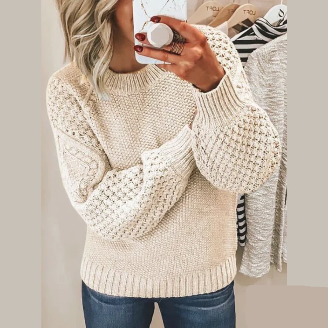 Polary | Gestrickter modischer und weicher Pullover