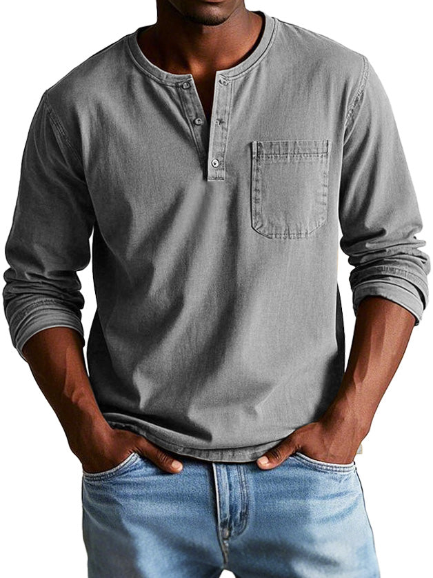Thomas | Langarmshirt mit Charakter