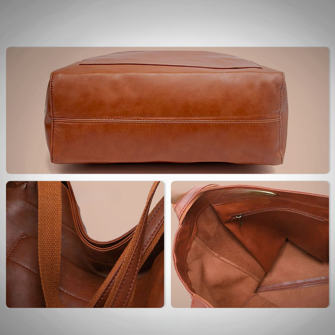 Lorena | Modern Chic Lederhandtasche – Stil trifft Alltagstauglichkeit