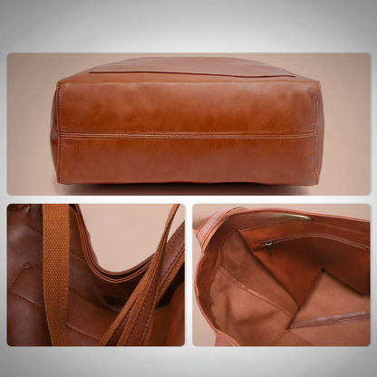 Lorena | Modern Chic Lederhandtasche – Stil trifft Alltagstauglichkeit