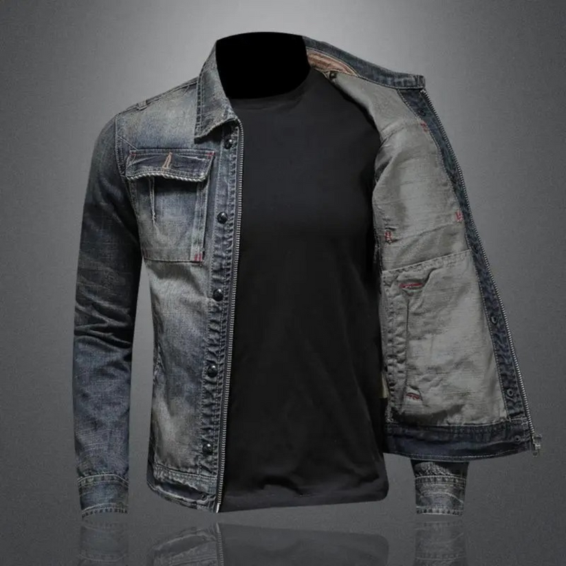 Milo | Klassische Jeansjacke – Zeitlos, robust & vielseitig