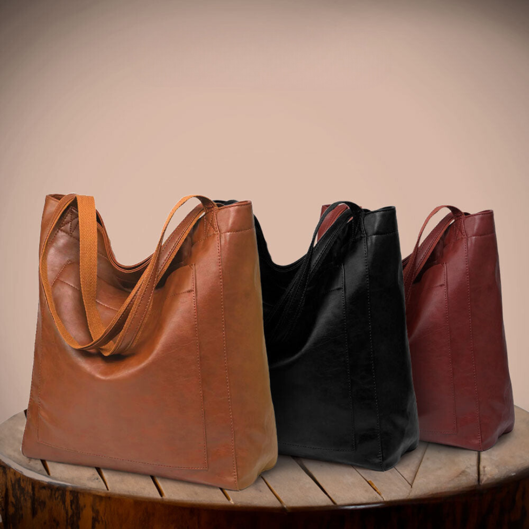 Lorena | Modern Chic Lederhandtasche – Stil trifft Alltagstauglichkeit