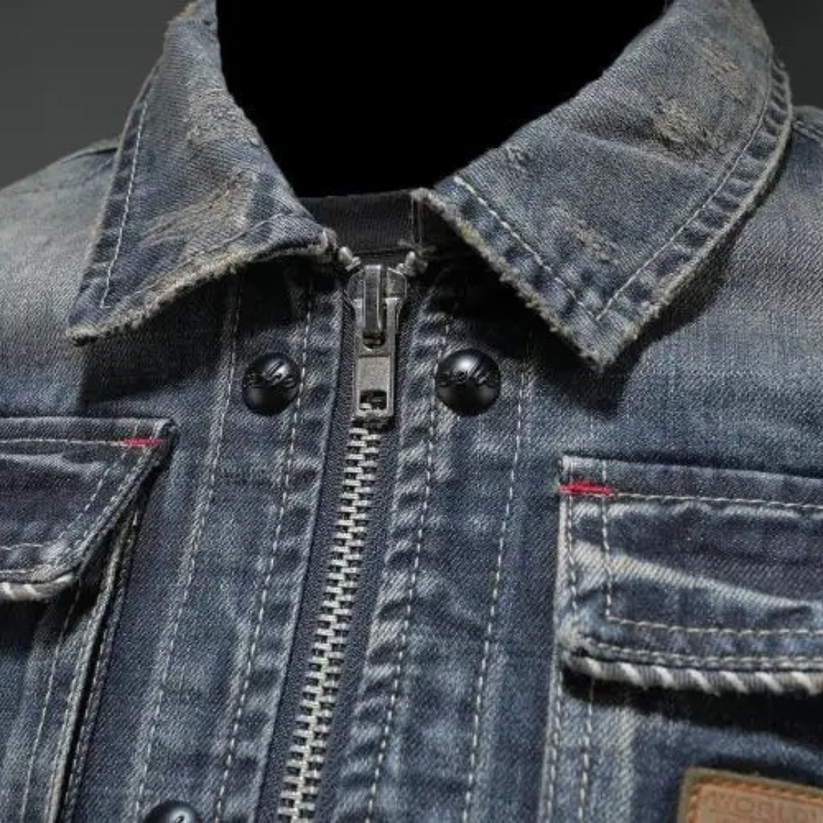 Milo | Klassische Jeansjacke – Zeitlos, robust & vielseitig