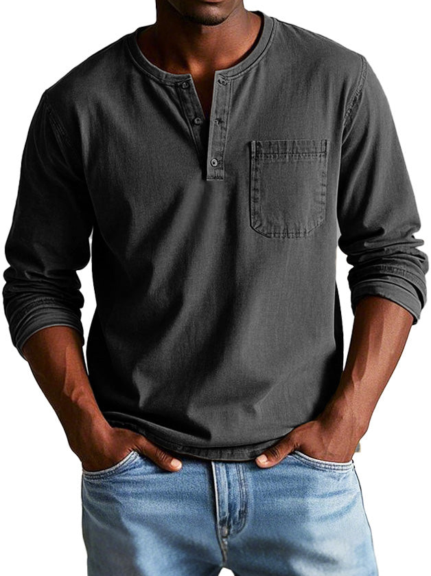 Thomas | Langarmshirt mit Charakter
