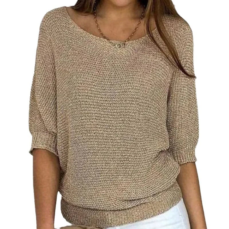 Eliana | Luftiger Strickpullover für den Frühling