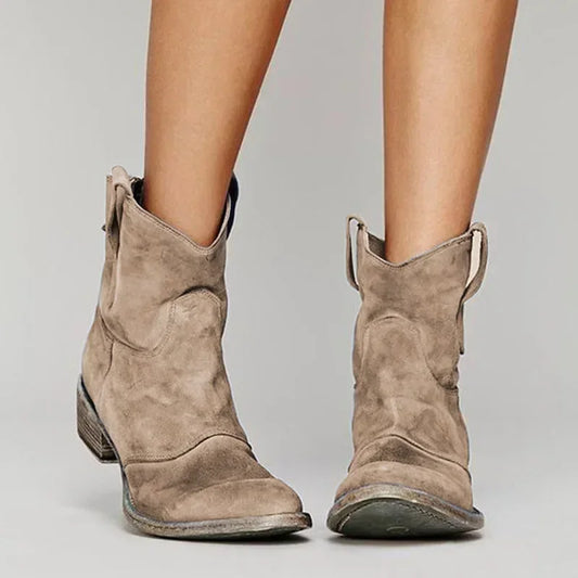 Destiny | Elegante Cowboy-Stiefeletten im Vintage-Stil für Damen