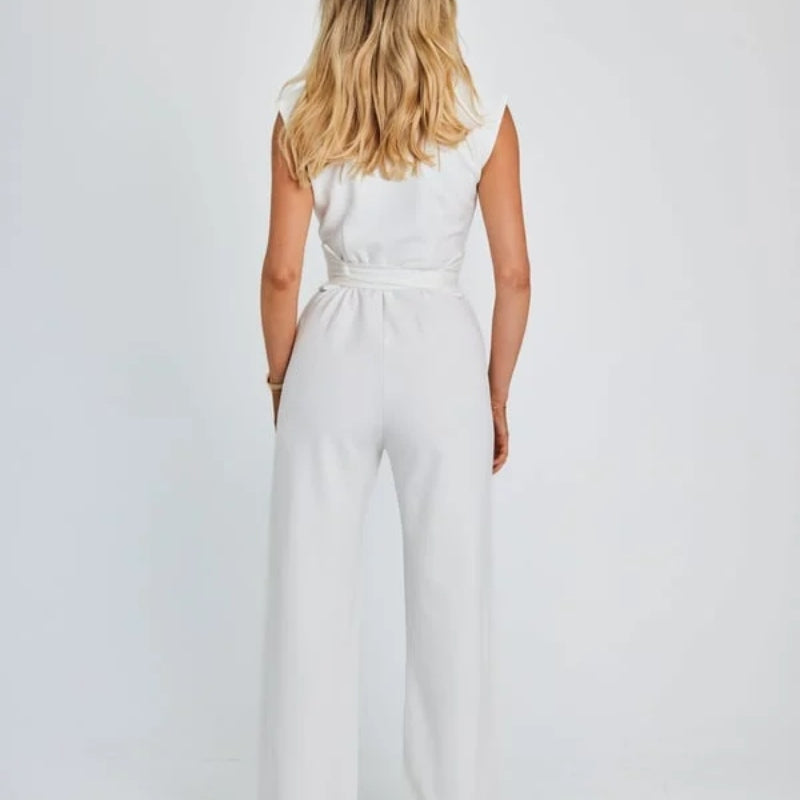 Margaret™ | Ärmelloser Jumpsuit