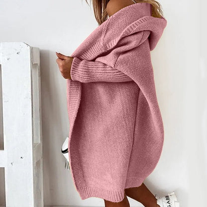 Comfy™ - Boxy-Cardigan in Übergröße mit langen Ärmeln