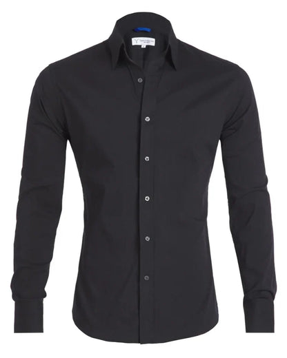 Oxford Stretch Zip Shirt (Kostenloser Versand)